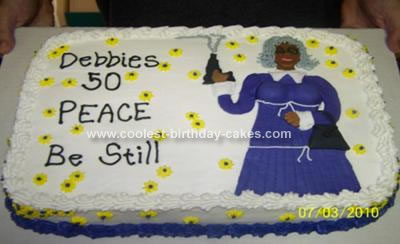 60th Birthday Cakes on Coolest Madea 50th Birthday Cake