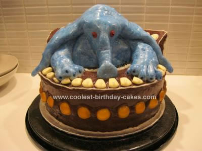 Star Wars Birthday Cakes on Coolest Max Rebo From Star Wars Birthday Cake