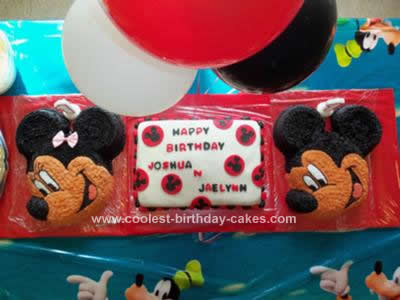 Baby  Birthday Cake on Coolest Mickey   Minnie Mouse Cakes 79