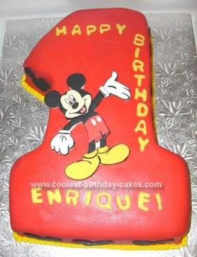 Pirate Birthday Cakes on Coolest Mickey Mouse Birthday Cake 29