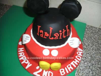 Mickey Mouse Birthday Cake on Coolest Mickey Mouse Birthday Cake Design 106