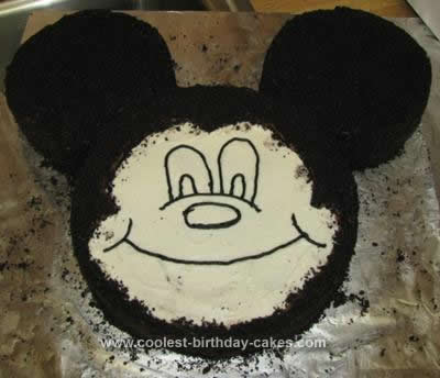 Birthday Cake Oreo on Coolest Mickey Mouse Cake 126