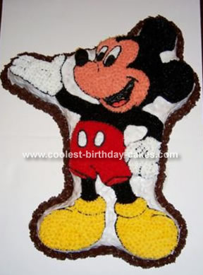 Mickey Mouse Birthday Cakes on Coolest Mickey Mouse Cake 17