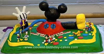 Mickey Mouse Clubhouse Birthday Cake on Coolest Mickey Mouse Clubhouse 1st Birthday Cake 92