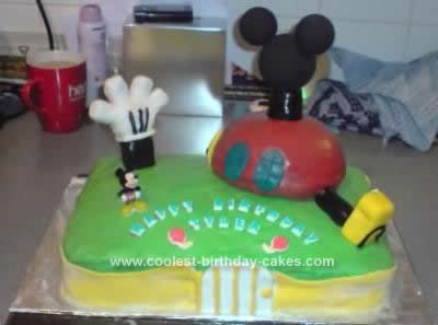 Mickey Mouse Clubhouse Birthday Cake on Coolest Mickey Mouse Clubhouse Birthday Cake 108