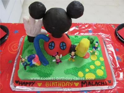 Mickey Mouse Birthday Party Invitations on Coolest Mickey Mouse Clubhouse Birthday Cake 132