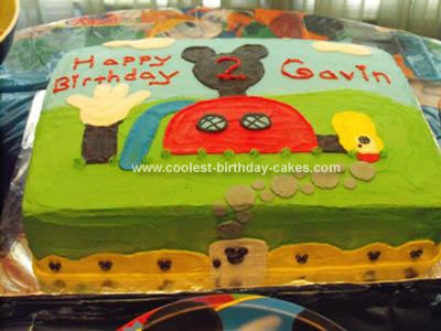 Pictures Birthday Cakes on Coolest Mickey Mouse Clubhouse Birthday Cake 50