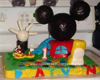 Mickey Mouse Clubhouse Birthday Cake on Coolest Mickey Mouse Clubhouse Birthday Cake 87