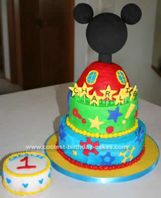 Mickey Mouse Birthday Cake on Coolest Mickey Mouse Clubhouse Birthday Cake 91