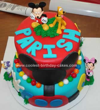 Mickey Mouse Birthday Cake on Coolest Mickey Mouse Clubhouse Cake 121