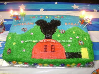 Mickey Mouse Clubhouse Birthday Cake on Homemade Clubhouse