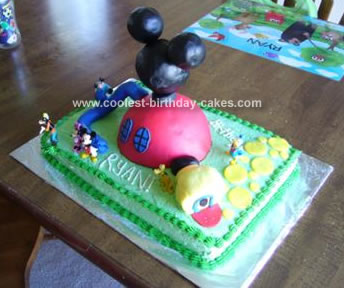 Mickey Mouse Clubhouse Birthday Cake on Coolest Mickey Mouse Clubhouse Cake 70