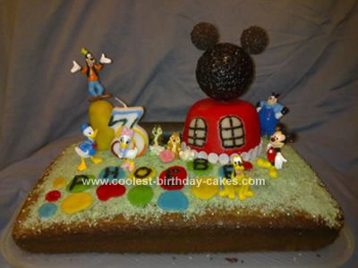 Mickey Mouse Birthday Cake on Coolest Mickey Mouse Clubhouse Cake 73