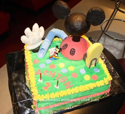 Mickey Mouse Clubhouse Birthday Party Supplies on Coolest Mickey Mouse Clubhouse Cake Idea 102