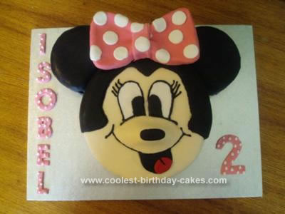 Minnie Mouse Birthday Cake on Coolest Minnie Mouse 2nd Birthday Cake 94