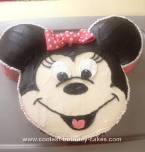 Strawberry Birthday Cake on Coolest Minnie Mouse Birthday Cake 100