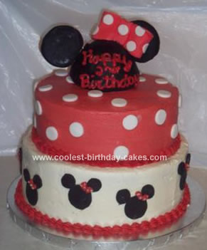Minnie Mouse Birthday Cake on Coolest Minnie Mouse Birthday Cake 33 21324703 Jpg
