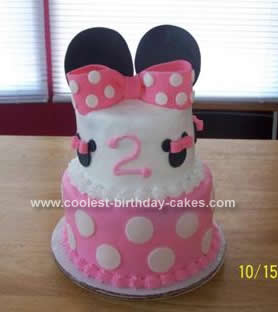 Minnie Mouse Birthday Cake Ideas on Coolest Minnie Mouse Birthday Cake 61