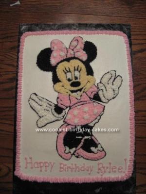 Mickey Mouse Birthday Cakes on Coolest Minnie Mouse Birthday Cake 74