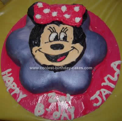 Story Birthday Cakes on Coolest Minnie Mouse Birthday Cake 76