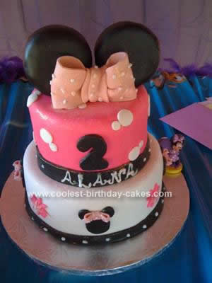 Minnie Mouse Birthday Cakes on Coolest Minnie Mouse Birthday Cake 91