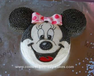 Minnie Mouse  Birthday Cake on Coolest Minnie Mouse Birthday Cake Design 69
