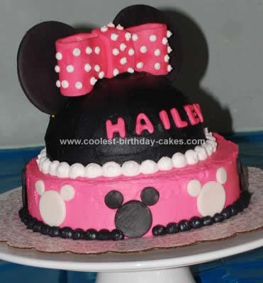 Baby Birthday Cake on Coolest Minnie Mouse Birthday Cake Design 72