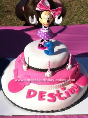 Minnie Mouse Birthday Cake on Coolest Minnie Mouse Birthday Cake Design 75