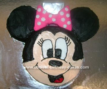 Minnie Mouse Birthday Cake on Coolest Minnie Mouse Cake 16