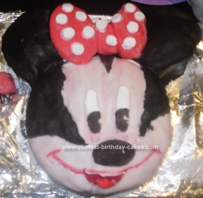 Minnie Mouse Birthday Cakes on Coolest Minnie Mouse Cake 45