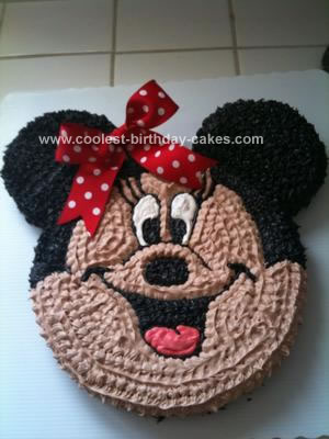 Minnie Mouse Birthday Cakes on Coolest Minnie Mouse Cake 57