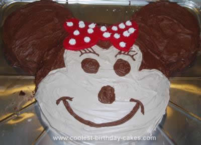 Minnie Mouse Birthday Cake on Coolest Minnie Mouse Cake 86