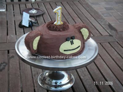 Monkey Birthday Cake on Coolest Monkey Birthday Cake 69