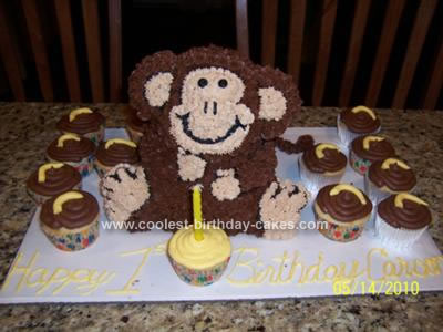 Monkey Birthday Cakes on Coolest Monkey Birthday Cake 77