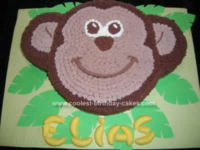 Monkey Birthday Cakes on Coolest Monkey Birthday Cake Design 84