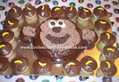 Monkey Birthday Cakes on Coolest Monkey Cupcakes 5 21339476 Jpg
