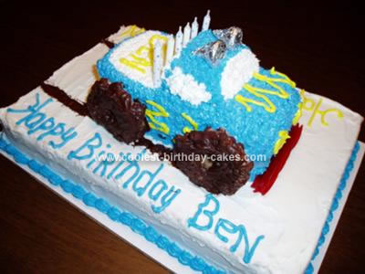 Monster Truck Birthday Cake on Coolest Monster Truck Birthday Cake 41