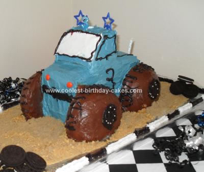 Monster Truck Birthday Cake on Coolest Monster Truck Birthday Cake 68
