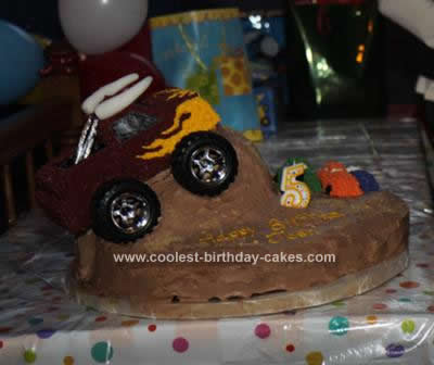 Monster Truck Birthday Cakes on Coolest Monster Truck Birthday Cake Design 79