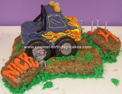 Monster Truck Birthday Cakes on Coolest Monster Truck Cake 23