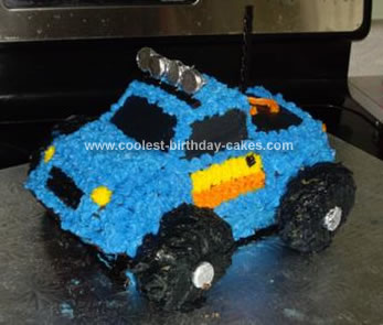 Truck Birthday Party on Coolest Monster Truck Cake   Birthday Party Ideas