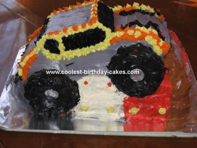 Monster Truck Birthday Cake on Coolest Monster Truck Cake 60