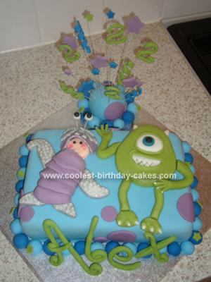 Birthday Cake Decorating Ideas on Coolest Monsters Inc Birthday Cake 12