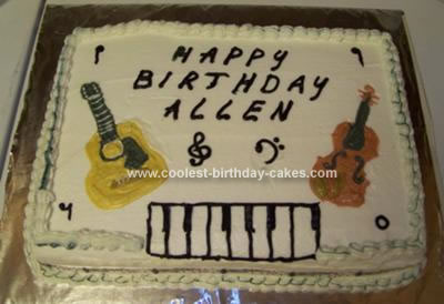Birthday Cake Music Video on Allen S Instrument Music Birthday Cake