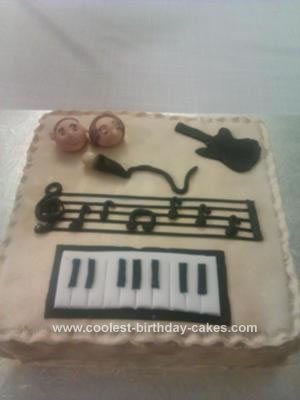 Guitar Birthday Cake on Coolest Music Cake 8