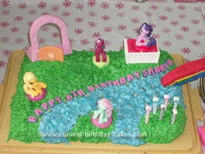 Coolest Birthday Cakes on Coolest My Little Pony Birthday Cake 61