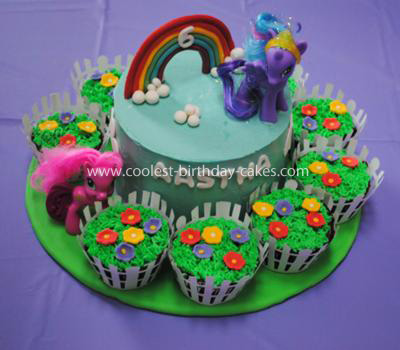 Rainbow Birthday Cake on Coolest My Little Pony Birthday Cake 64