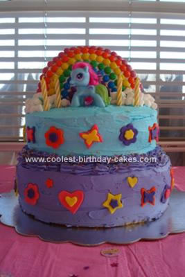 Rainbow Birthday Cake on Coolest My Little Pony Rainbow Dash Cake 47