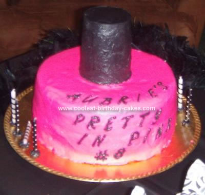 I baked this Nail Polish Birthday Cake for my niece's 8th birthday party, 
