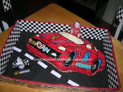 Monster Truck Birthday Cake on Nascar Cake For Birthday Party   Birthday Cakes Ideas